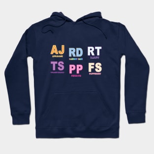 My little Pony - Elements of Harmony Initials V3 Hoodie